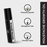 Thumbnail for The Man Company Moustache Growth Oil With Basil & Almond - Distacart