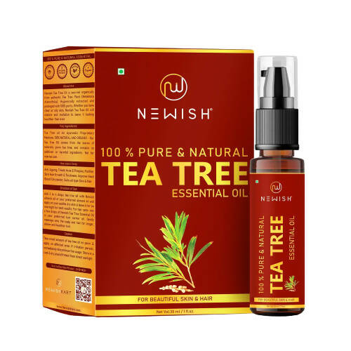 Newish Pure & Natural Tea Tree Essential Oil - Distacart