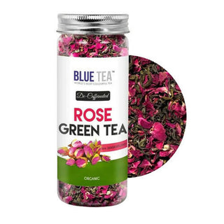 Blue Tea Organic Rose Green Tea - Distacart