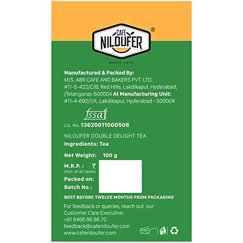 Cafe Niloufer Double Delight Tea Powder - Distacart