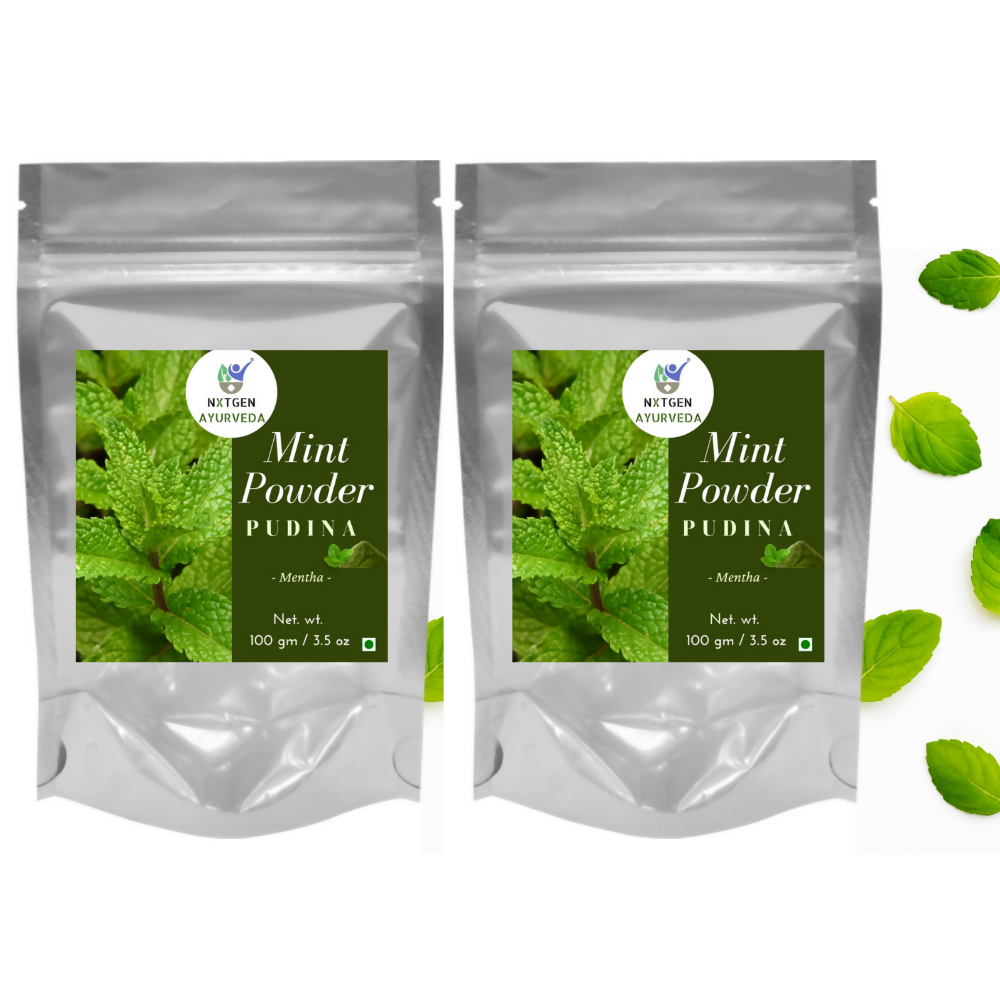 Nxtgen Ayurveda Mint Powder (Pudina) - Distacart