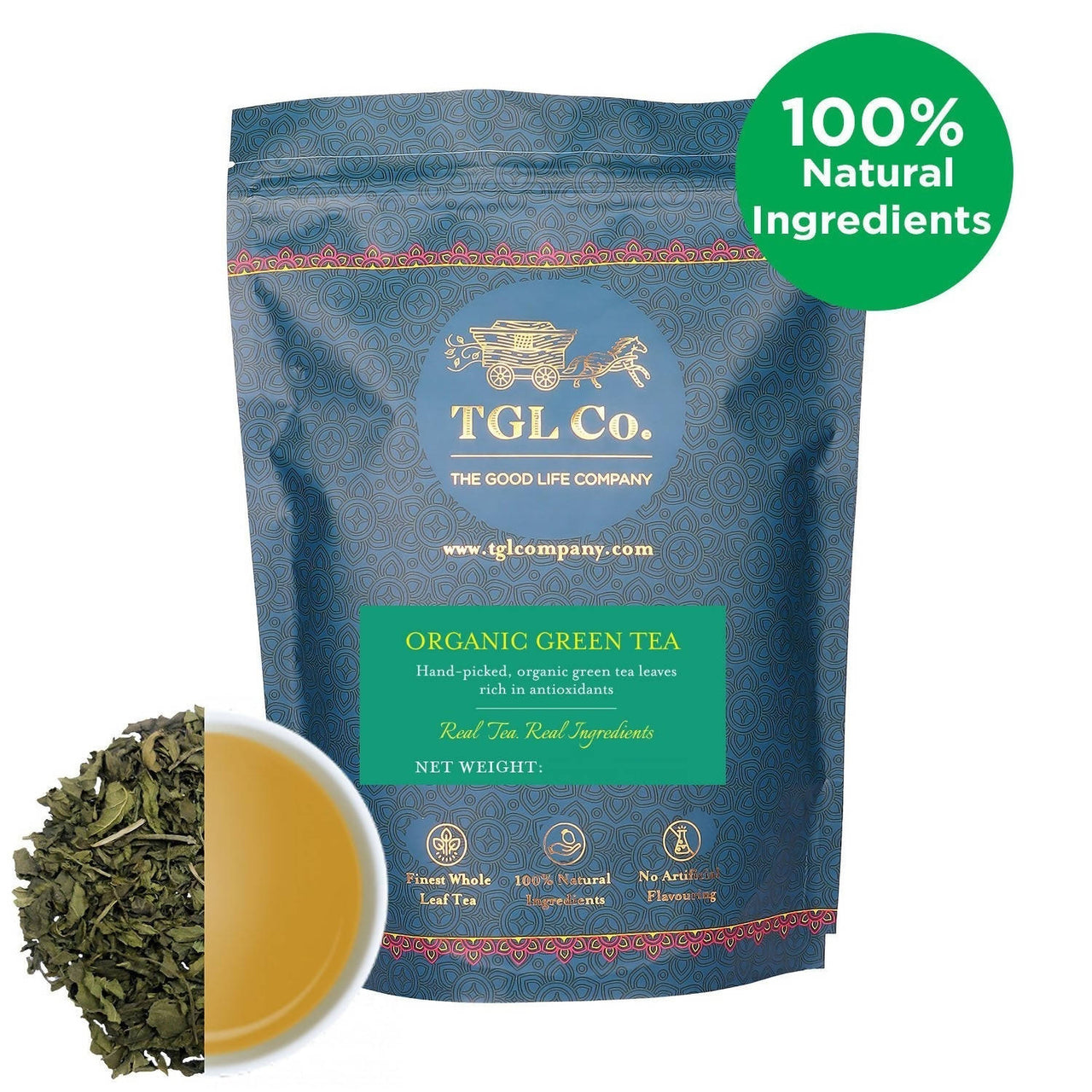 TGL Co. Organic Green Tea - Distacart