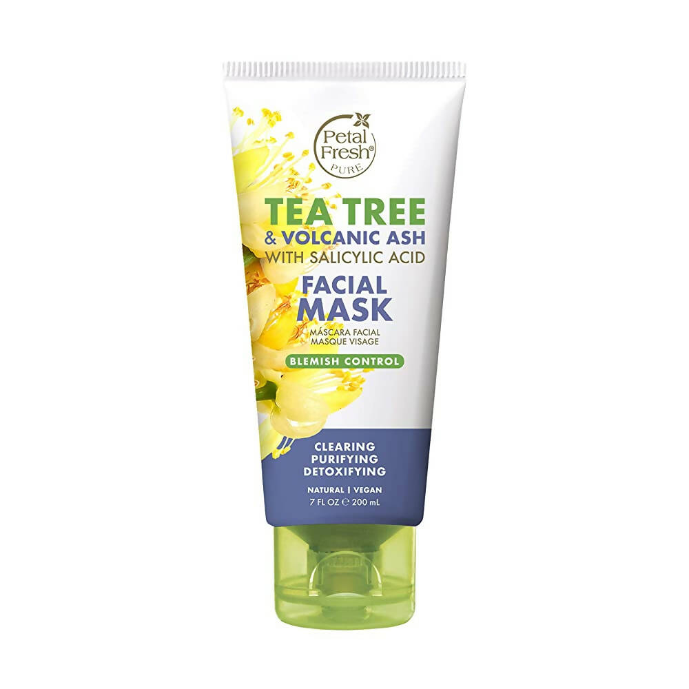 Petal Fresh Pure Tea Tree & Volcanic Ash Facial Mask - Distacart