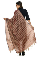 Thumbnail for Mominos Fashion Moeza Handloom Cotton Maroon Dupatta
