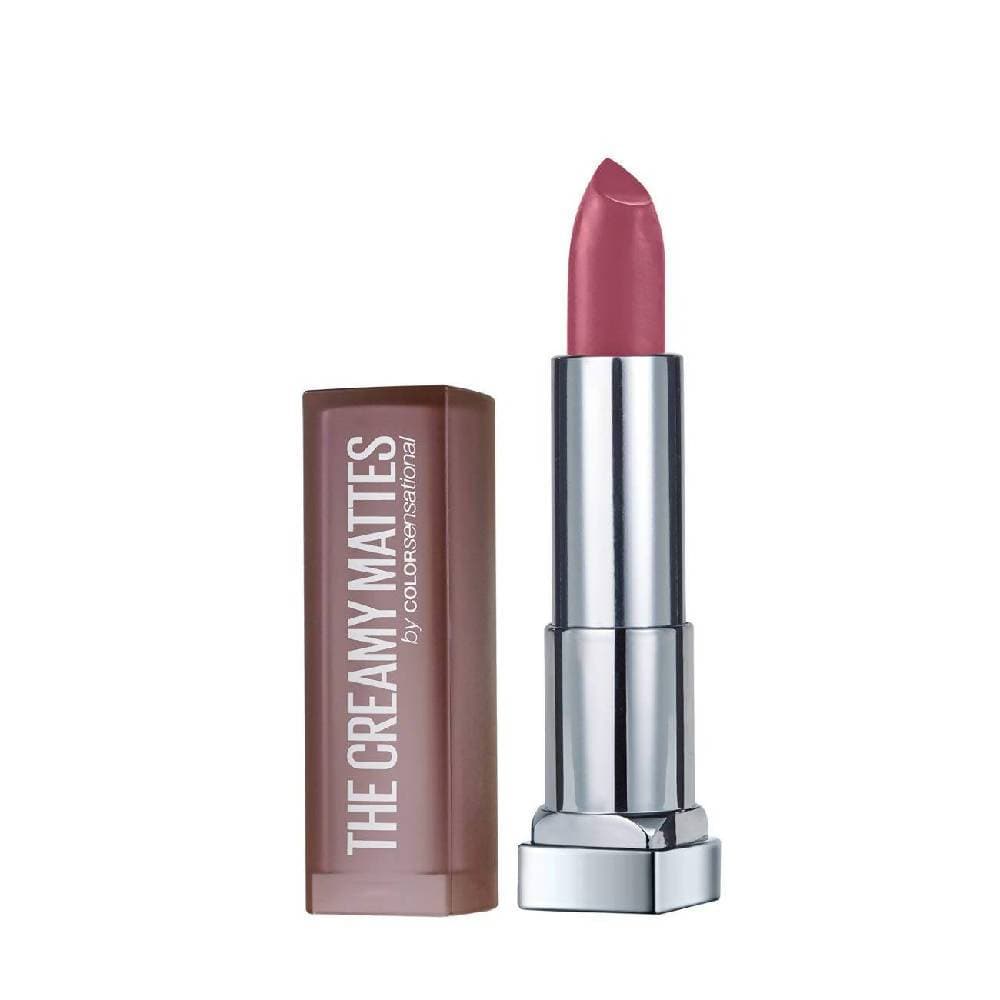 Maybelline New York Color Sensational Creamy Matte Lipstick / 636 Lively Violet - Distacart