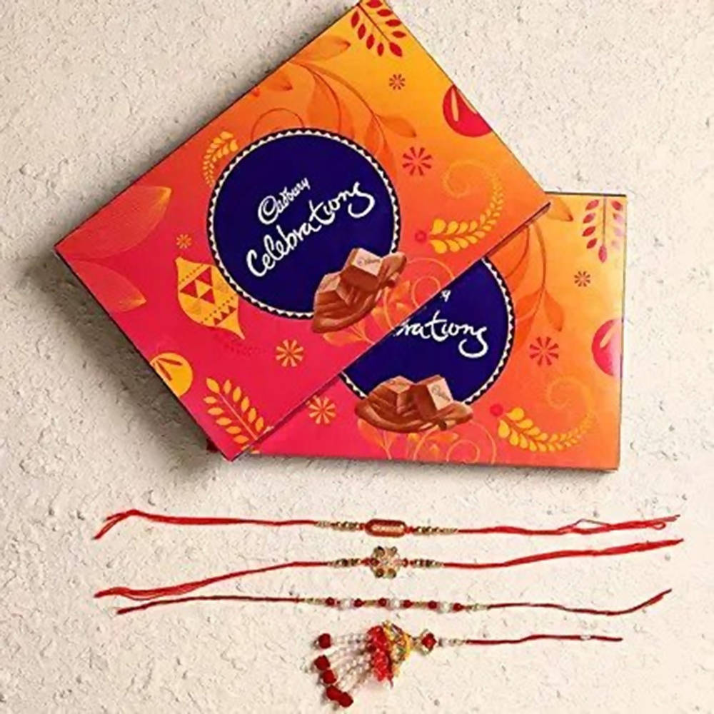 Designer & Lumba Rakhi With Celebrations