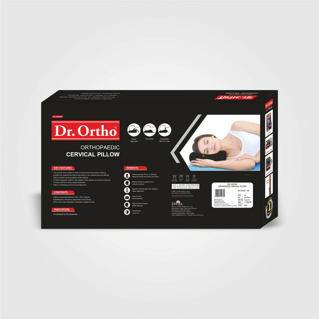 Dr. Ortho Cervical Pillow - Distacart
