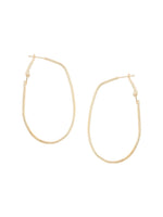 Thumbnail for NVR Women Set of 2 Contemporary Hoop Earrings - Distacart