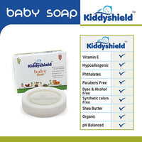 Thumbnail for Kiddyshield Baby pH Balanced Soap for New Born & Kids - Distacart