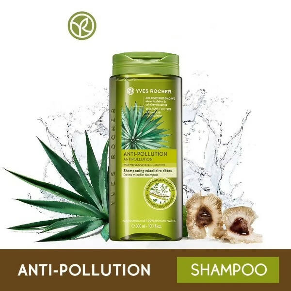 Yves Rocher Anti-Pollution Detox Micellar Shampoo - Distacart