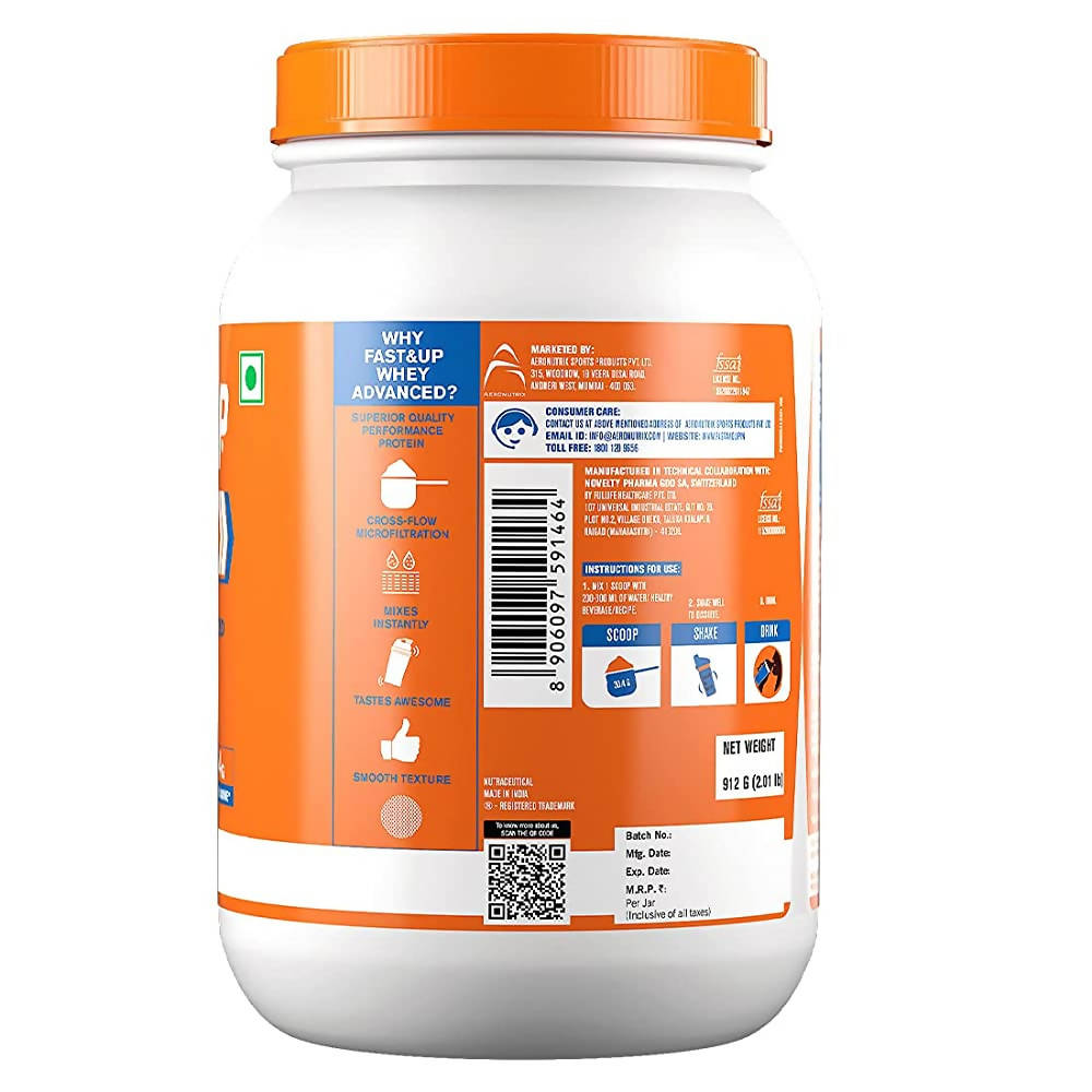 Fast&Up Whey Isolate & Hydrolysate Whey Protein Advanced - Distacart