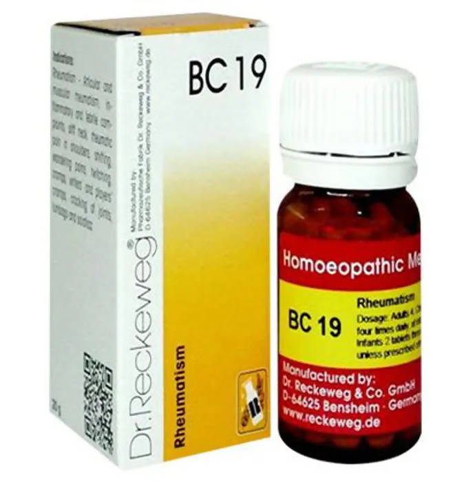 Dr. Reckeweg Bio Combination 19 (BC 19) Tablets - Distacart