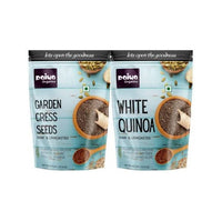 Thumbnail for Paiya Organics Garden Cress Seeds + White Quinoa Combo - Distacart