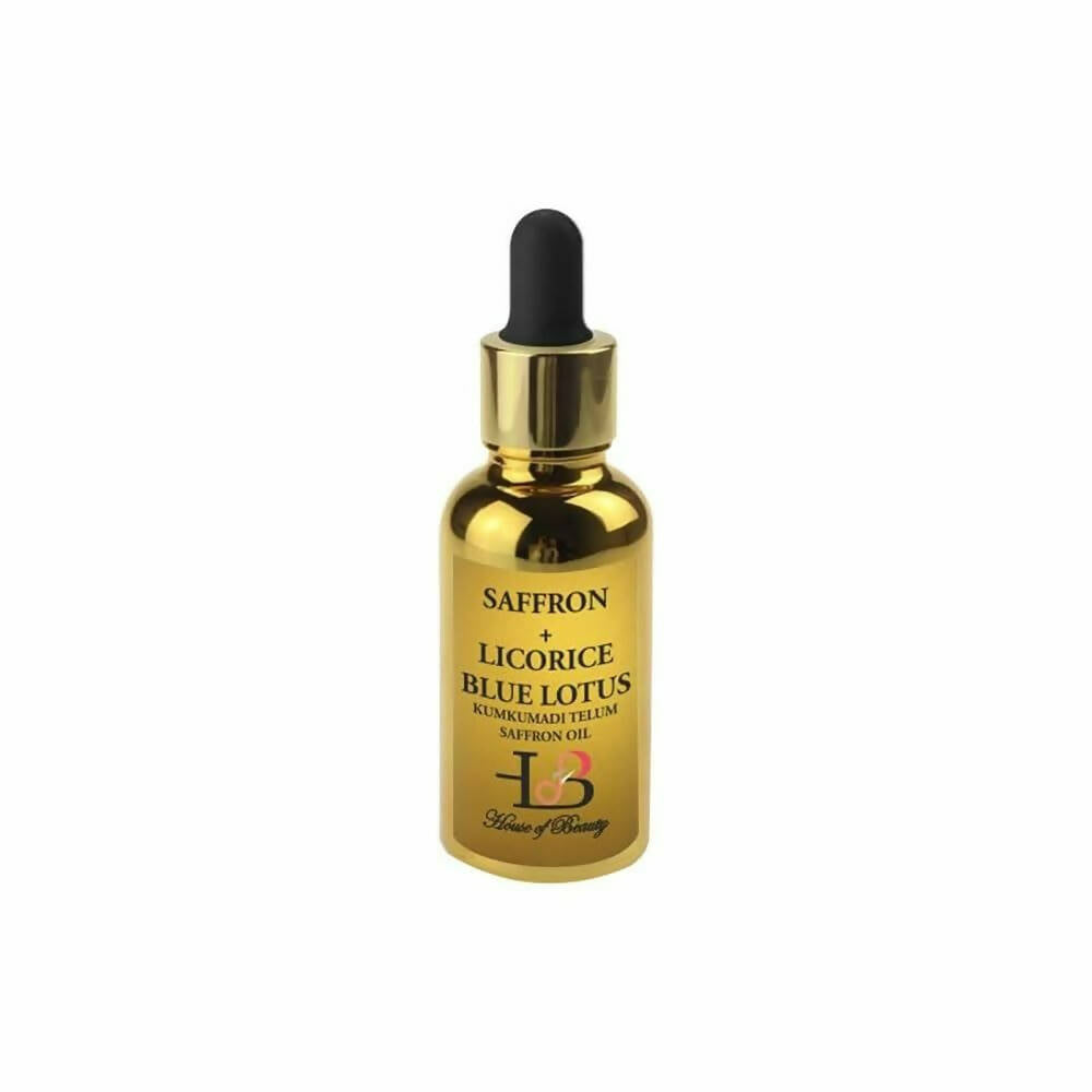 House of Beauty Kumkumadi Telum (Saffron Oil), Saffron Night Serum Facial Oil - Distacart