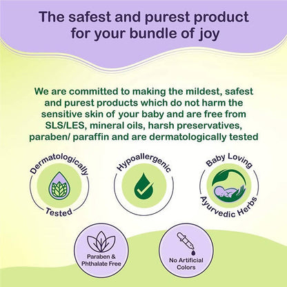 Dabur Baby Gentle Nourishing Shampoo benefits