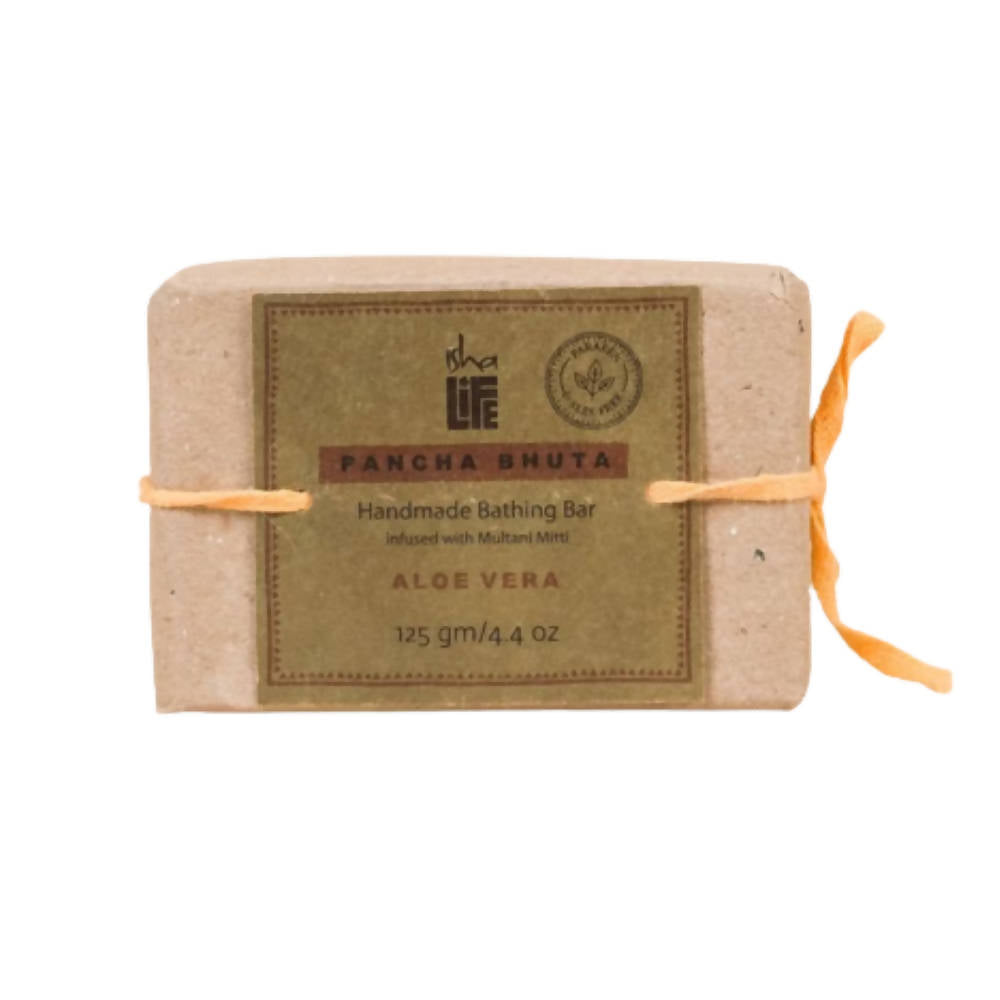 Isha Life Multani Mitti Aloe Vera Soap (Paraben & SLES Free) - Distacart