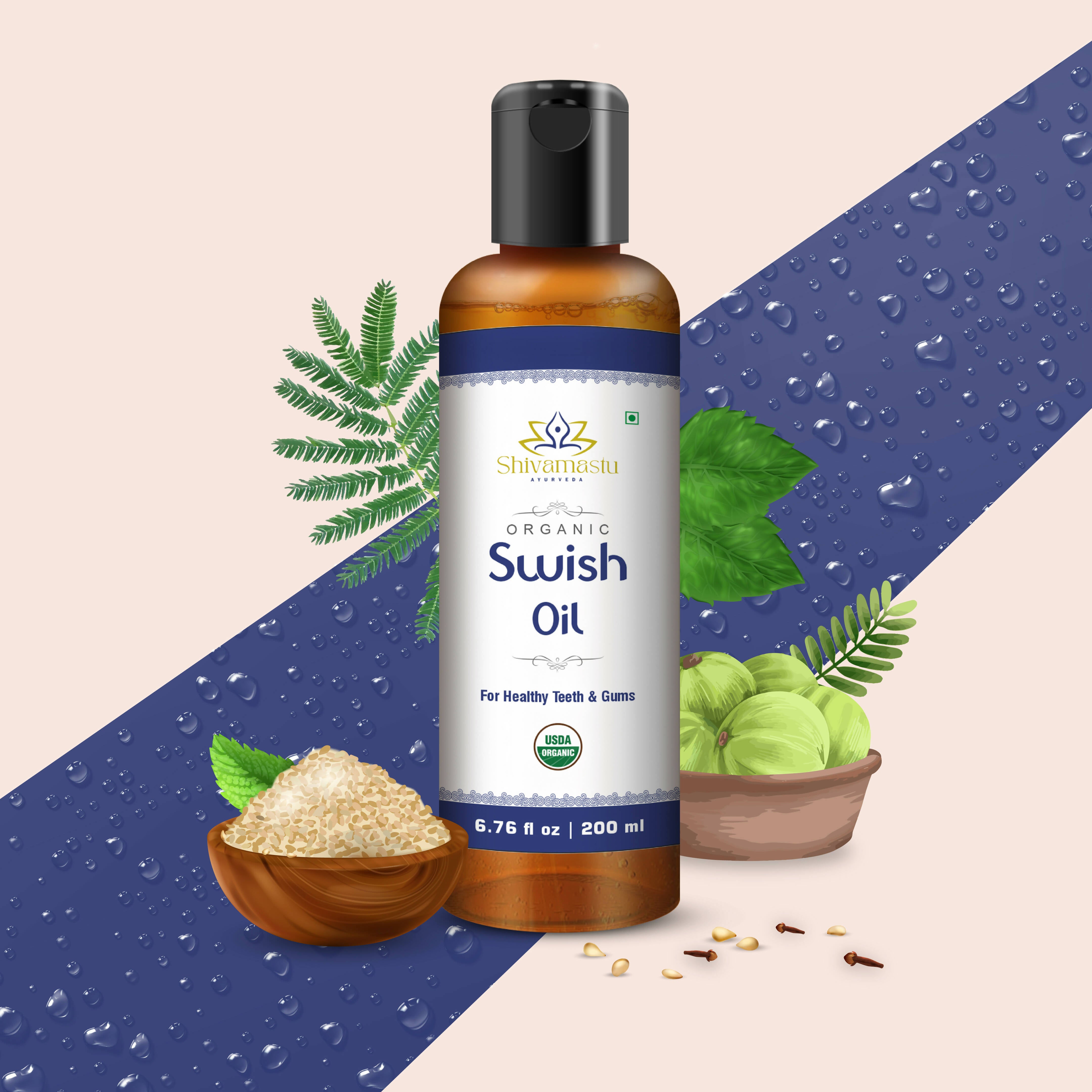 Shivamastu Ayurveda Organic Swish Oil - Distacart