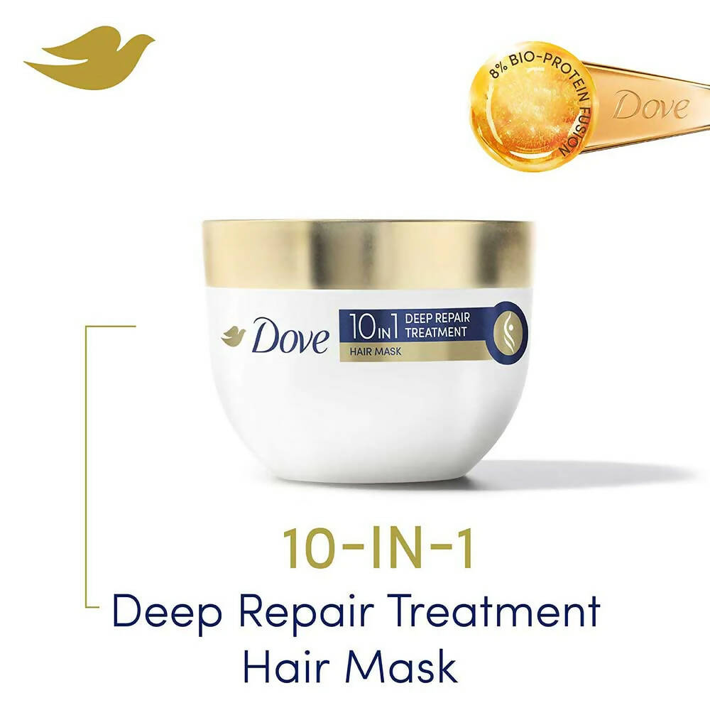 Dove 10 in 1 Deep Repair Treatment Hair Mask - Distacart