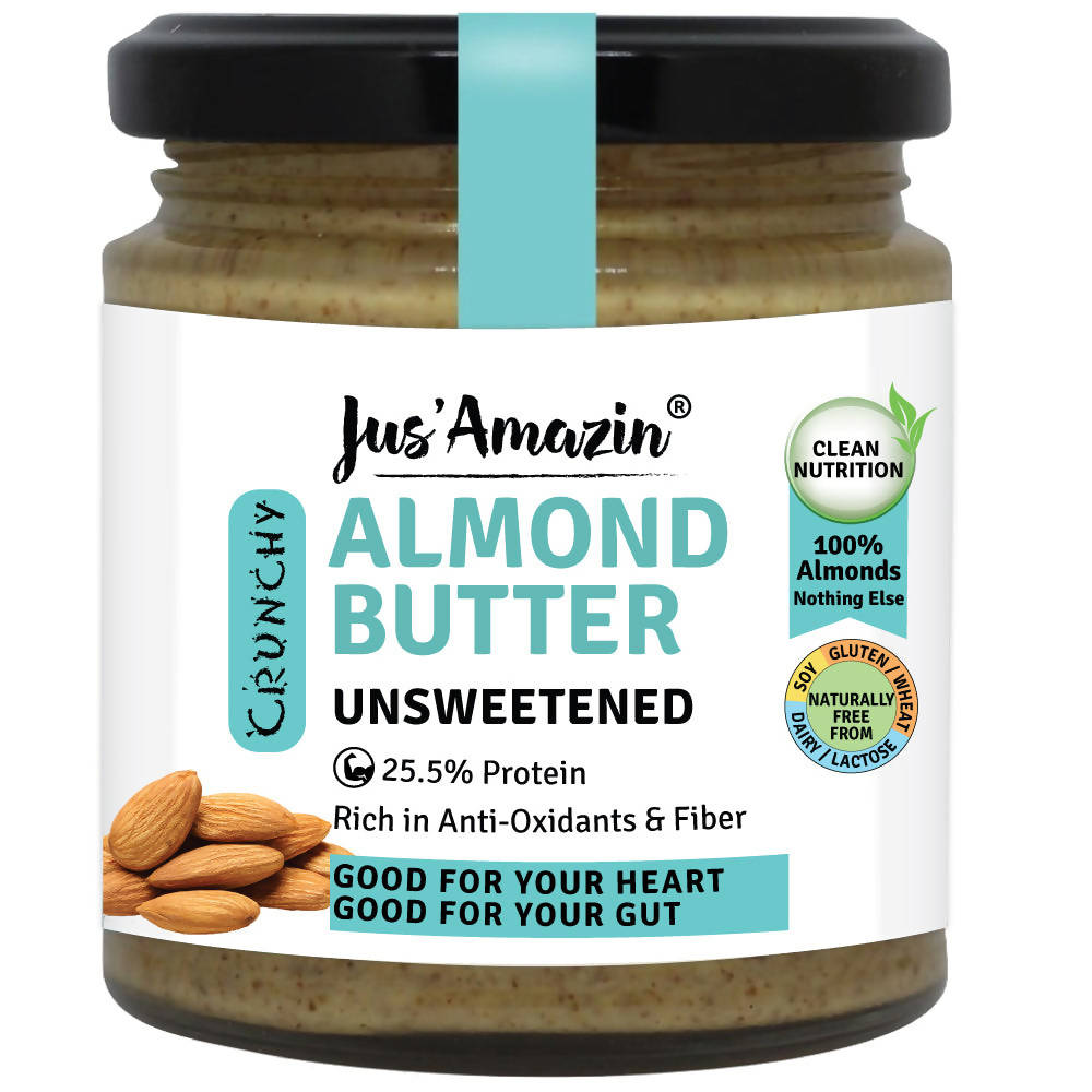 Jus Amazin Almond Butter Unsweetened - Distacart