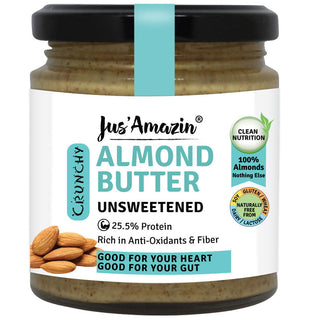 Jus Amazin Almond Butter Unsweetened - Distacart