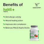 Thumbnail for Vedistry Haldi Tablets - Distacart