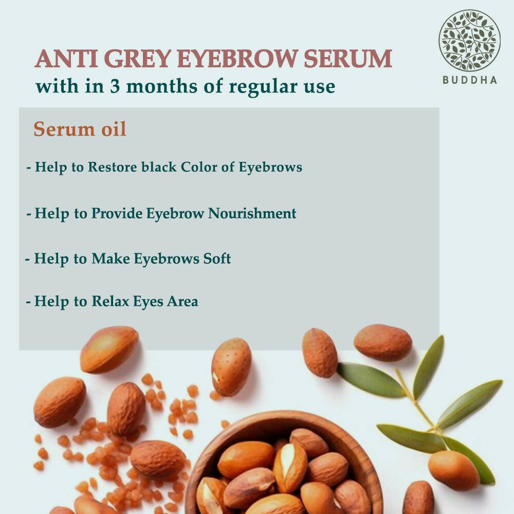 Buddha Natural Grey Eyebrow Serum - Distacart