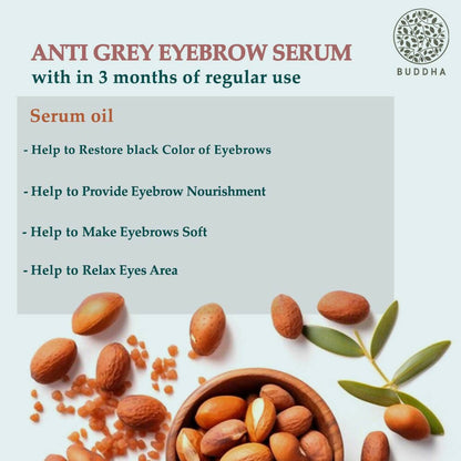 Buddha Natural Grey Eyebrow Serum - Distacart