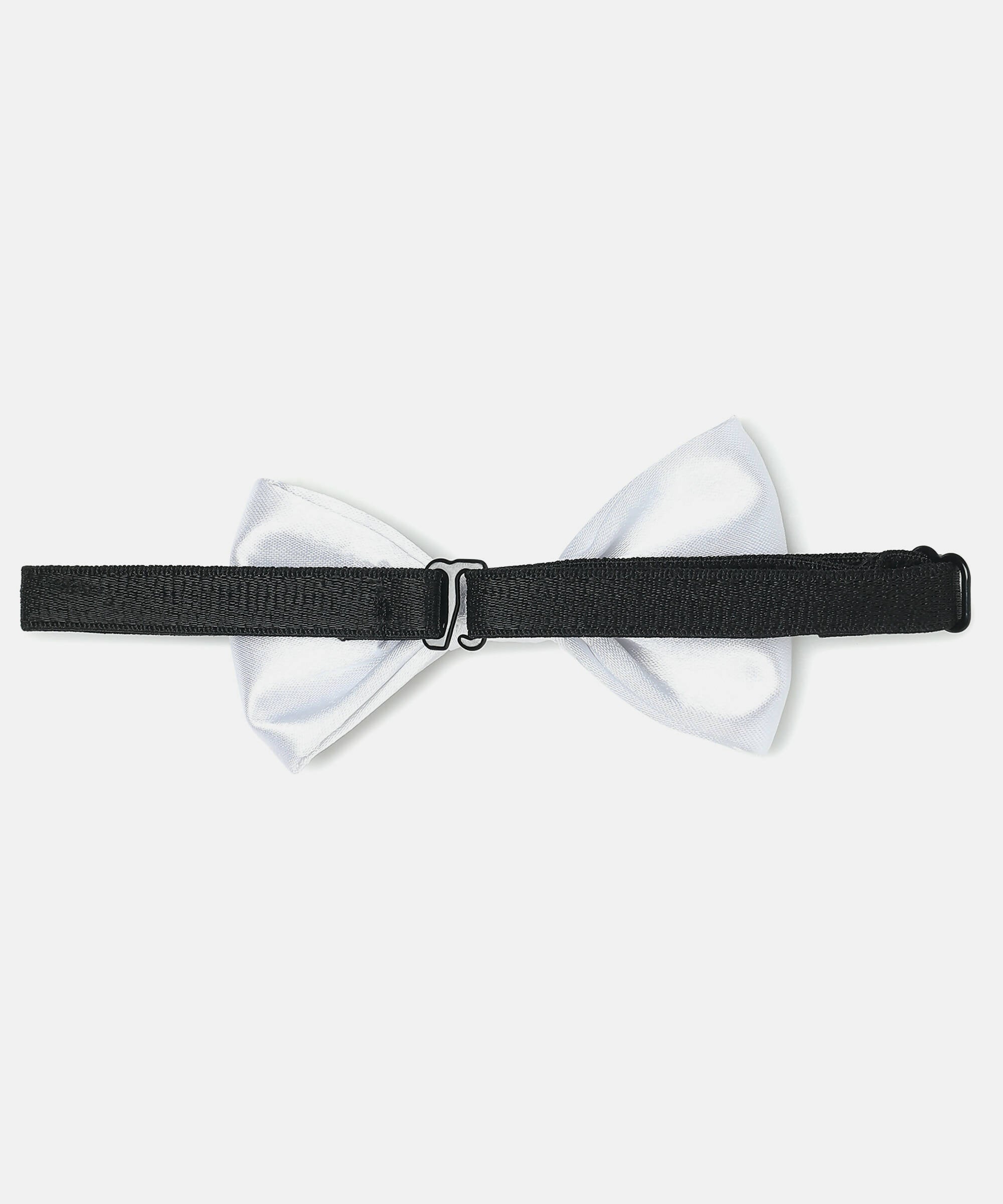 Manet Boys Solid Single Layer Bow - White - Distacart