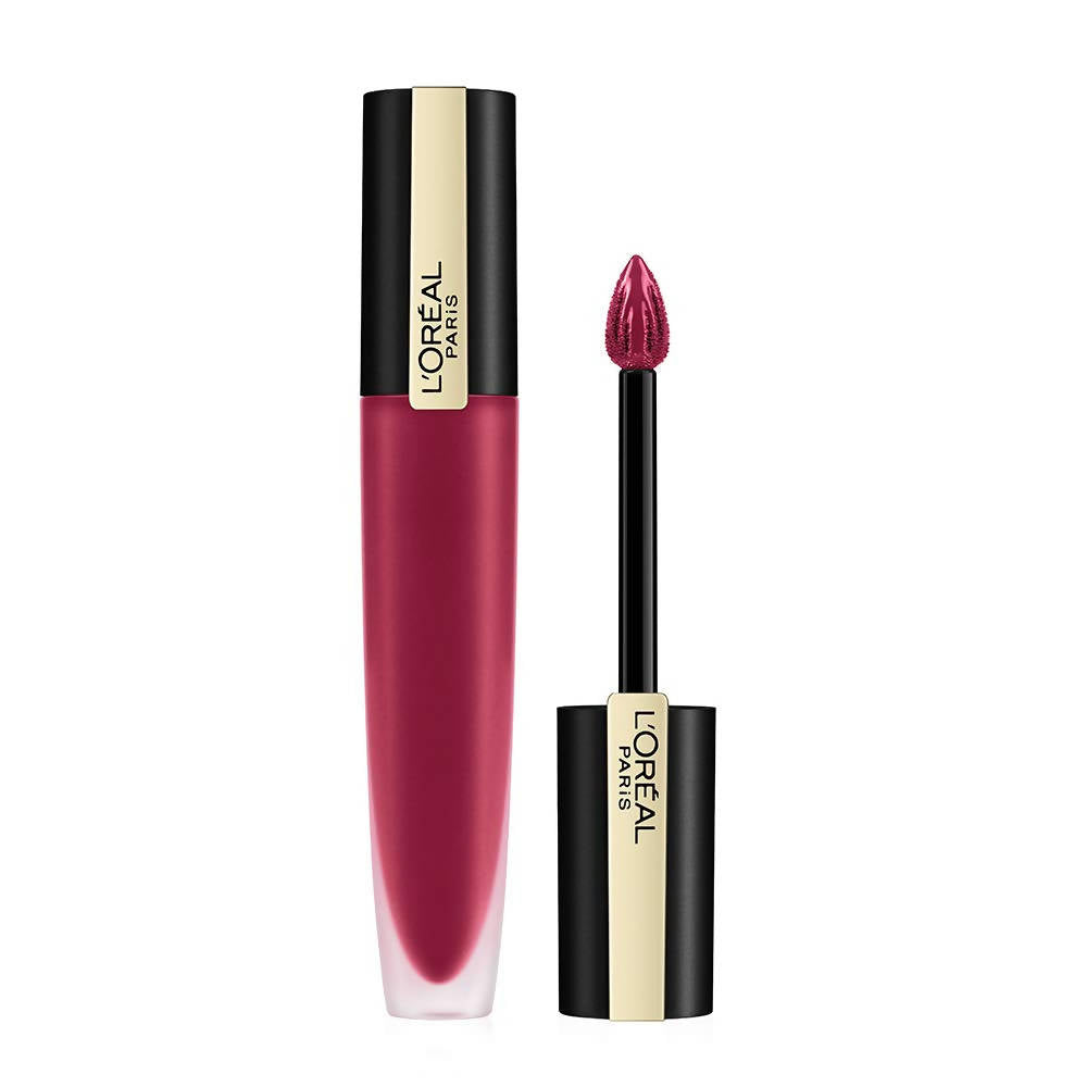 L'Oreal Paris Rouge Signature Matte Liquid Lipstick - 140 Desired - Distacart