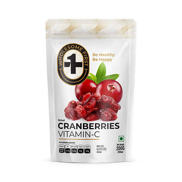 Wholesome First Dried Cranberries - Distacart