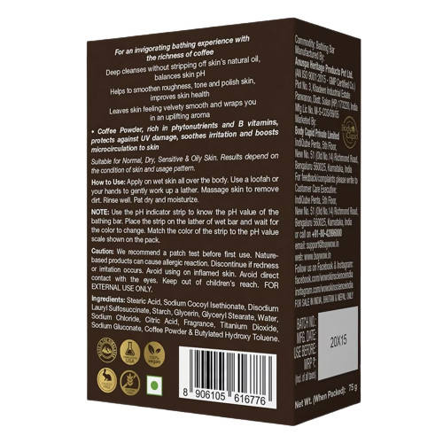 Wow Skin Science Coffee Bathing Bar - Distacart