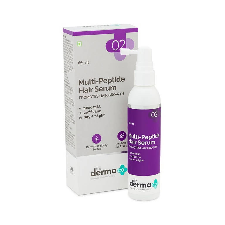 The Derma Co Multi-Peptide Hair Serum Promotes Hari Growth