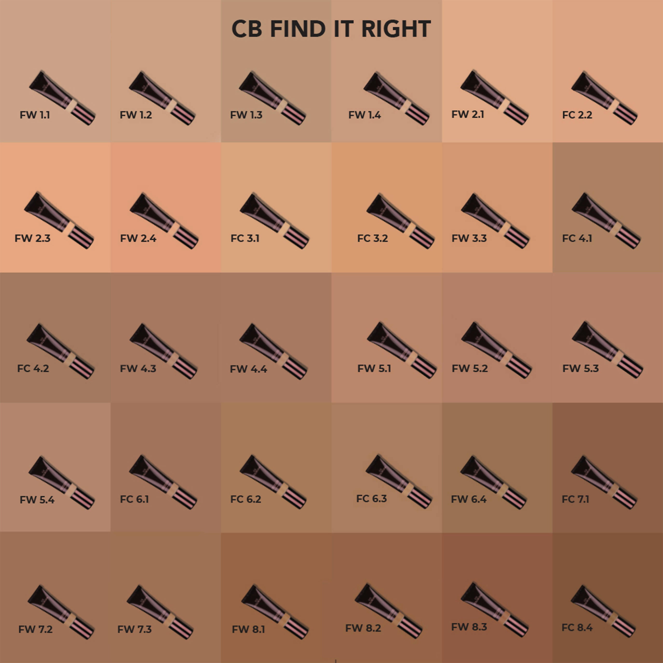 Colorbar 24Hrs Weightless Liquid Foundation Fc 4.1 - Distacart
