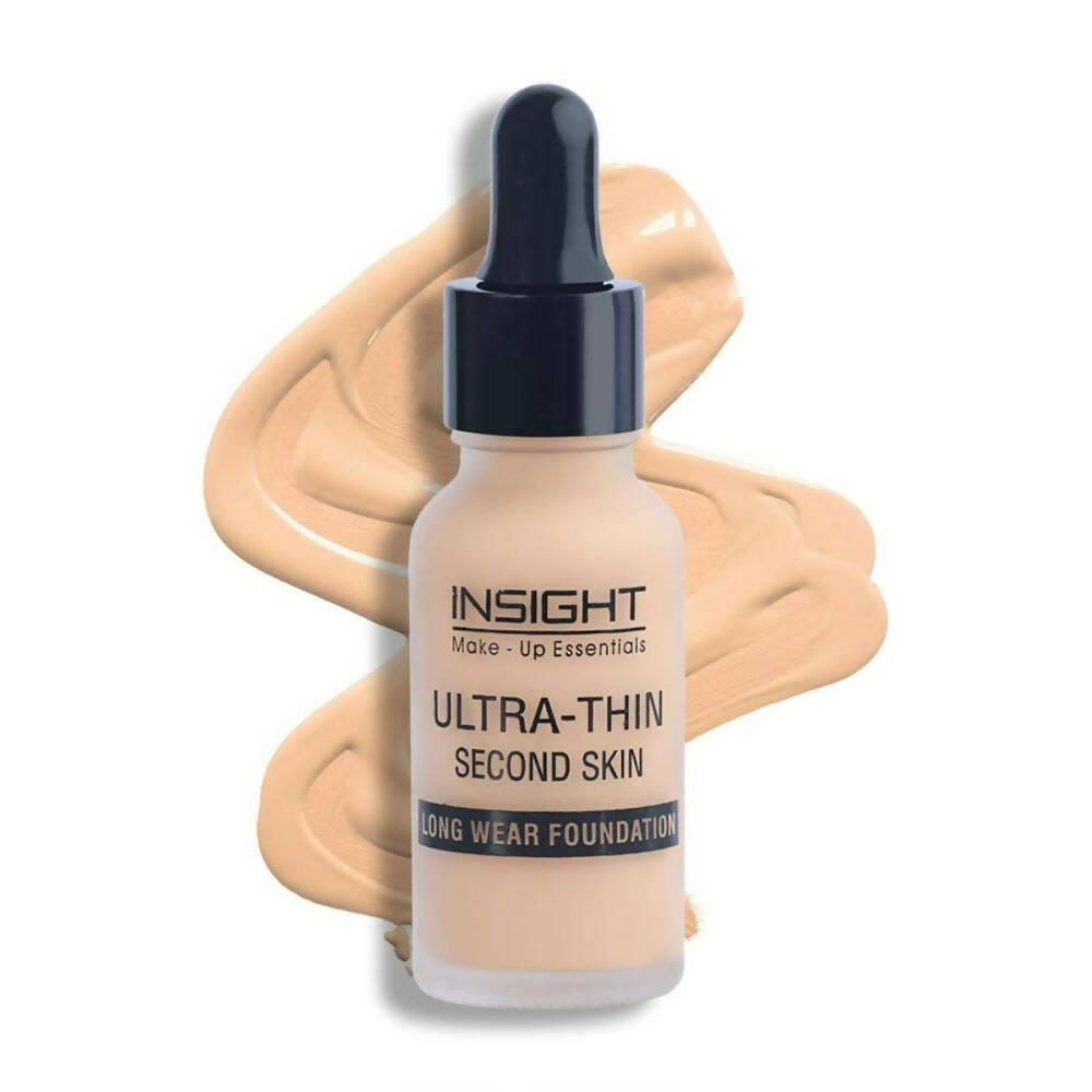 Insight Cosmetics Ultra-Thin Second Skin Long Wear Liquid, Creamnatural Foundation - Golden Honey - Distacart