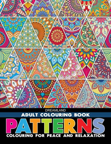 Dreamland Patterns- Colouring Book for Adults - Distacart