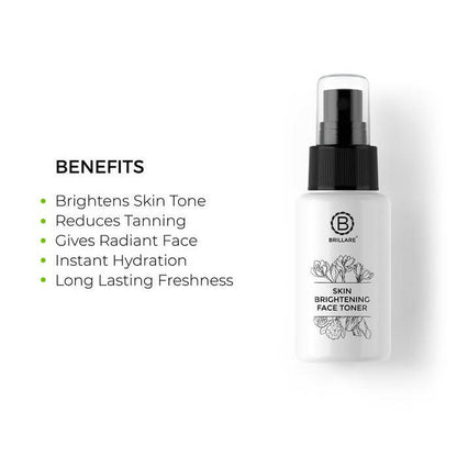 Brillare Skin Brightening Face Toner For Pigmented Skin - Distacart