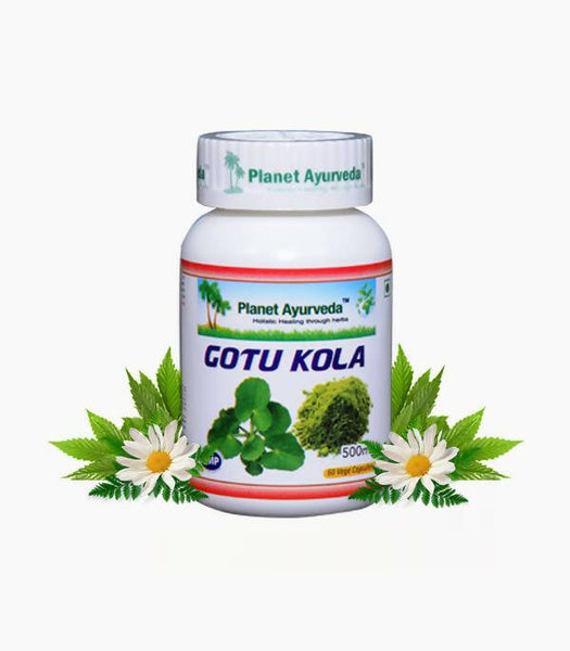 Planet Ayurveda Gotu Kola Capsules - Distacart