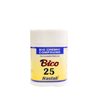 Thumbnail for Haslab Homeopathy Bico 25 Biochemic Compound Tablets