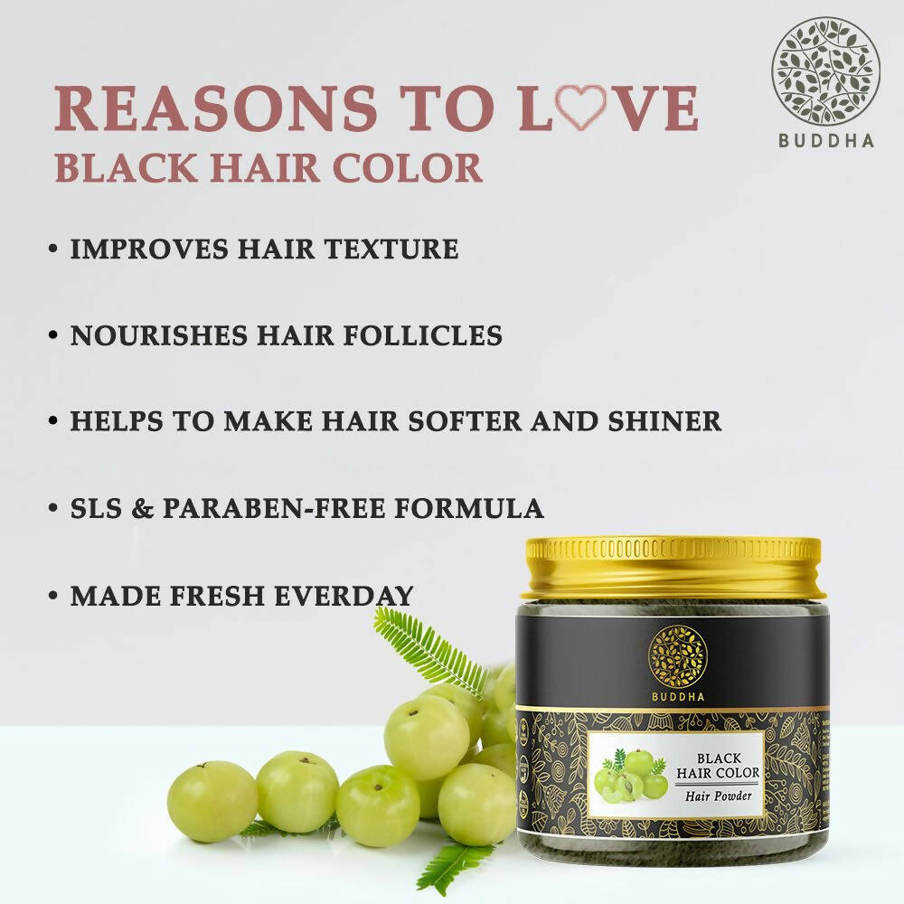 Buddha Natural Black Hair Color - Distacart