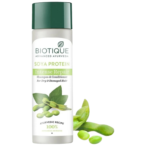Biotique Advanced Ayurveda Bio Soya Protein Fresh Nourishing Shampoo - Distacart