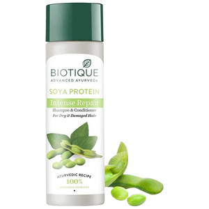 Biotique Advanced Ayurveda Bio Soya Protein Fresh Nourishing Shampoo - Distacart