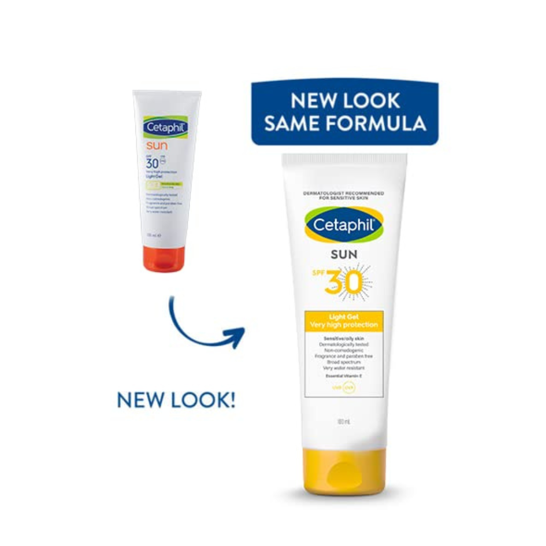 Cetaphil Sun SPF 30+ Very High Protection Light Gel - Distacart