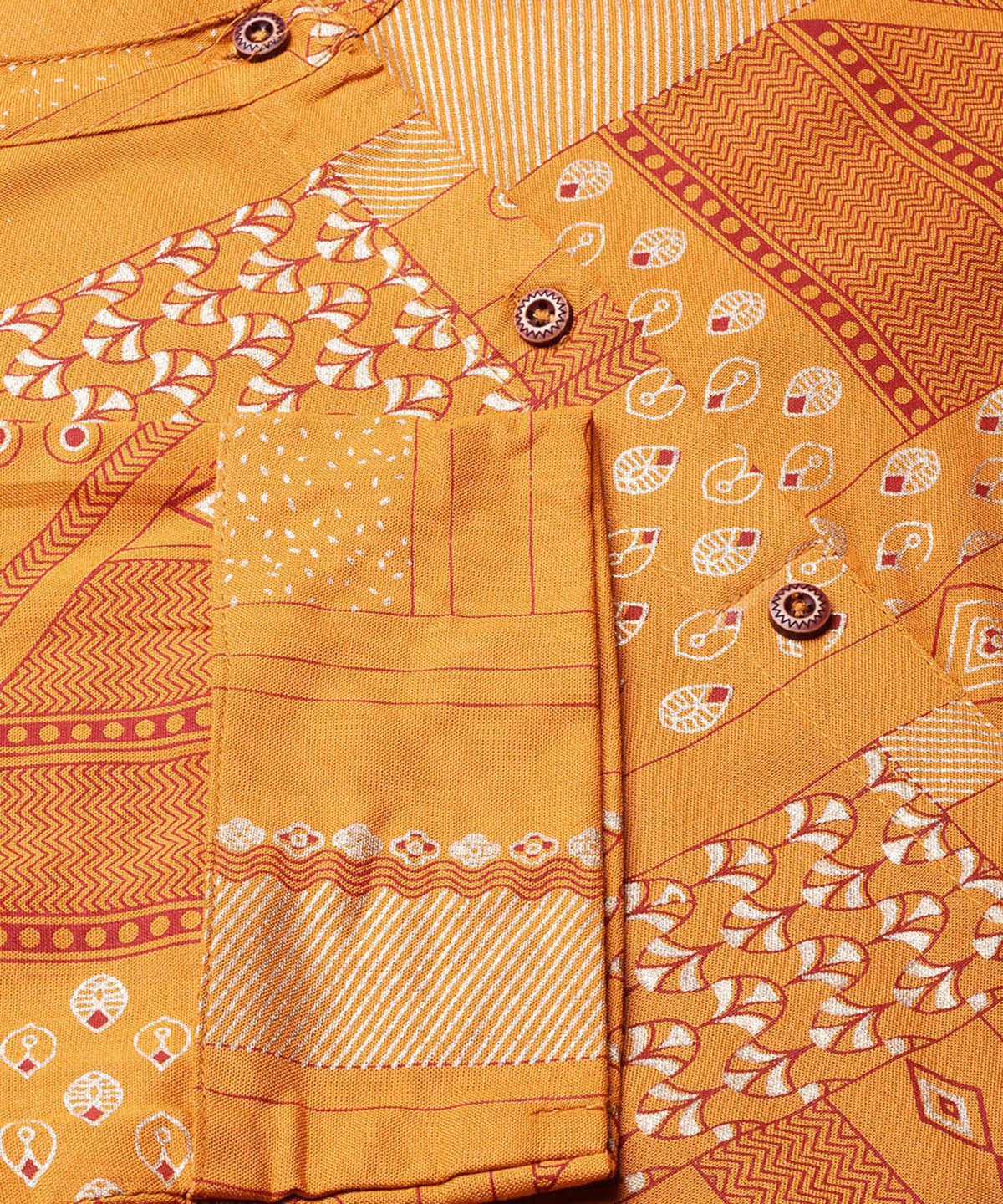 Juniper Womens Mustard Rayon Geometric Foil Printed Handkerchief Dress - Distacart