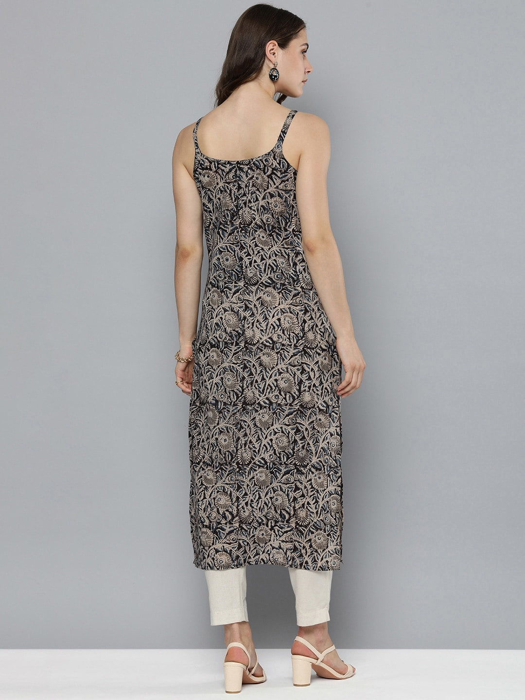 HERE&NOW Floral Printed Kurta - Distacart