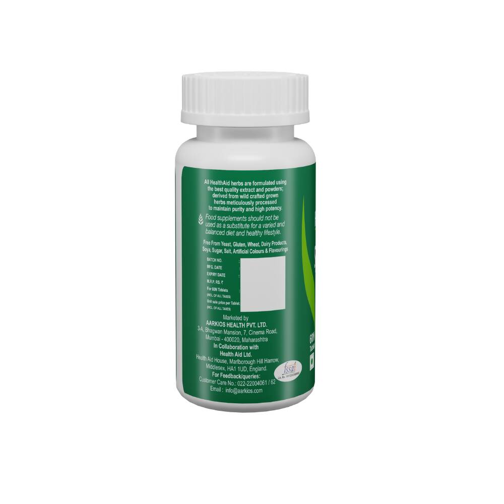 HealthAid Spirulina 500 mg Tablets - Distacart