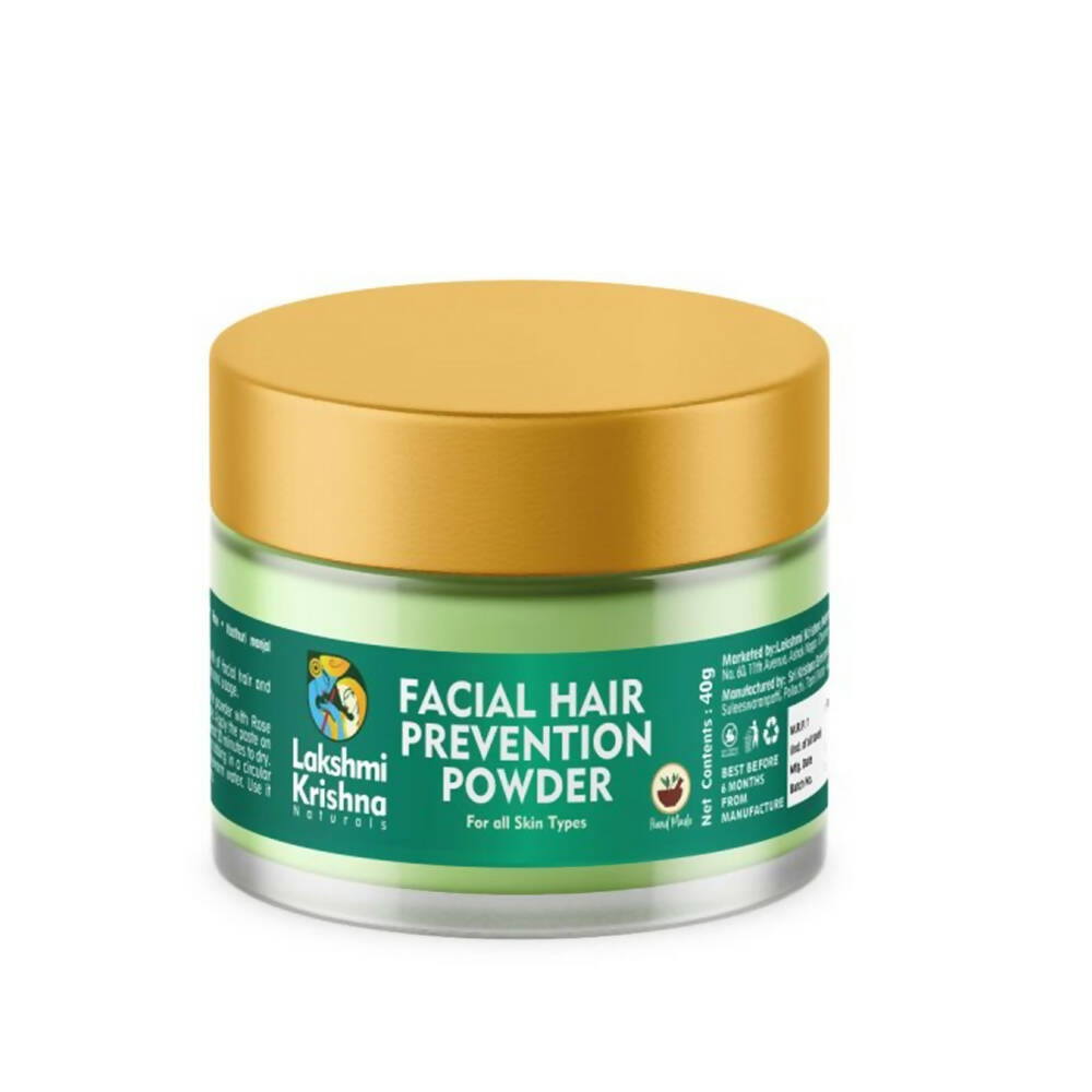 Lakshmi Krishna Naturals Facial Hair Prevention Powder - Distacart
