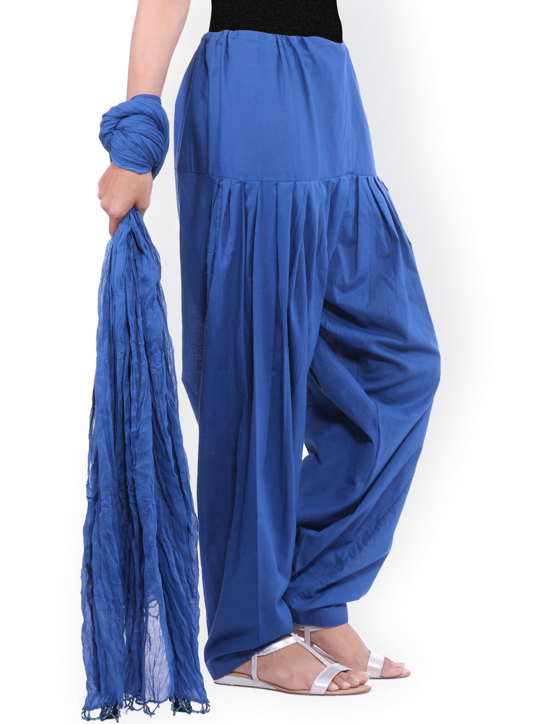Jaipur Kurti Blue Women Patiala and Dupatta - Distacart