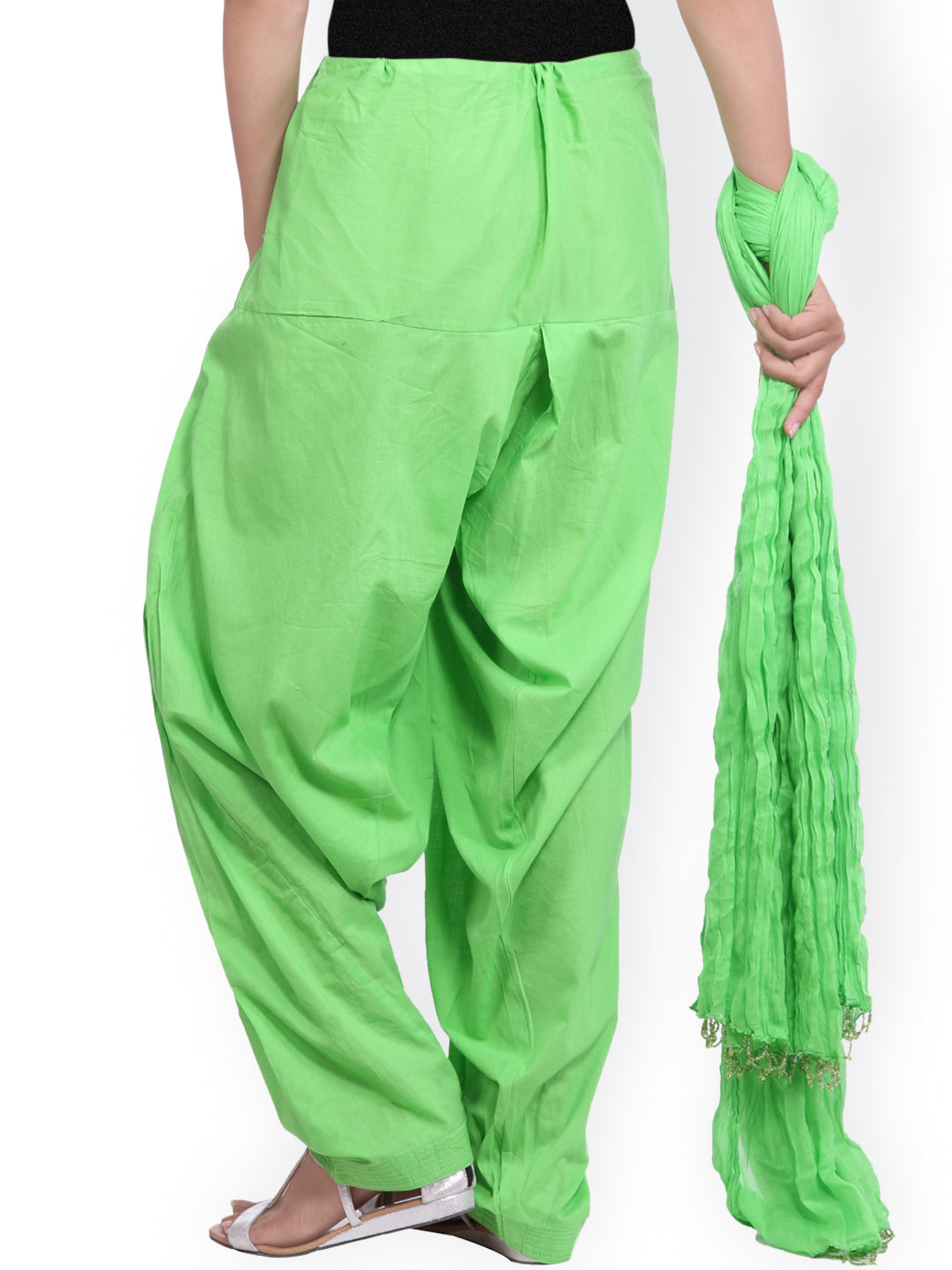 Jaipur Kurti Green Women Patiala and Dupatta - Distacart