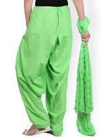 Thumbnail for Jaipur Kurti Green Women Patiala and Dupatta - Distacart