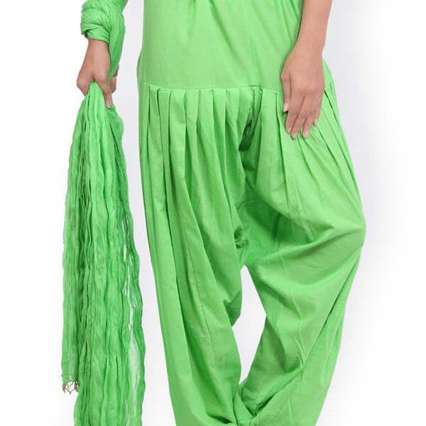 Jaipur Kurti Green Women Patiala and Dupatta - Distacart
